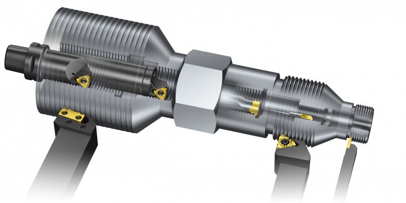 Outil de filetage de tour 1/2 SER1212H11 avec 10 inserts de filetage 11ER  AG60 pour support de filetage externe, outil de tournage CNC