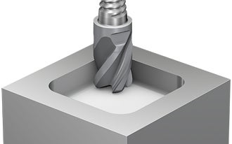 CoroMill® 316 exchangeable milling heads