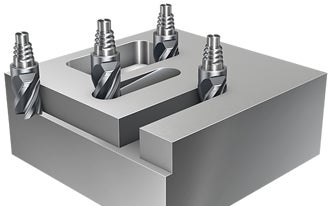 CoroMill® 316 exchangeable milling heads
