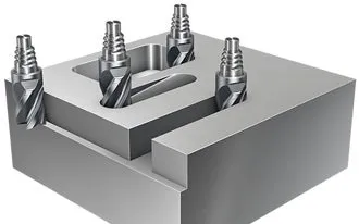 Internal Coolant Sandvik Coromant Carbide Coro Mill 316 Solid Carbide Head for Stable Multi-Operations milling A316-25SM550C10032P 1730 
