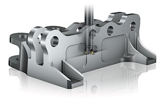 iLock Interface Sandvik Coromant 2F340-0500-050-SC 1745 Steel U-Max Square Shoulder Milling Cutter Right Hand Cut