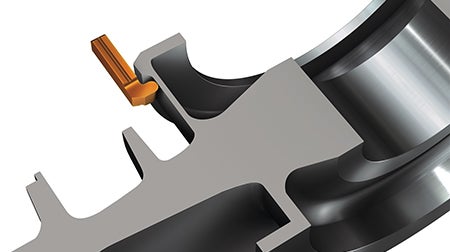 Sandvik Coromant RF123R32-3232B Steel CoroCut 41641 Shank Tool for Parting and Grooving Holder 1.26 Maximum Depth of Cut 