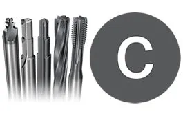 Right Hand Cut Sandvik Coromant T300-XM103AA-M14 C145 HSS CoroTap 300 Cutting Tap with Spiral Flutes No Coolant Pack of 1 